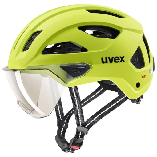 Foto de Uvex Casco - stride visor MIPS - lime matt