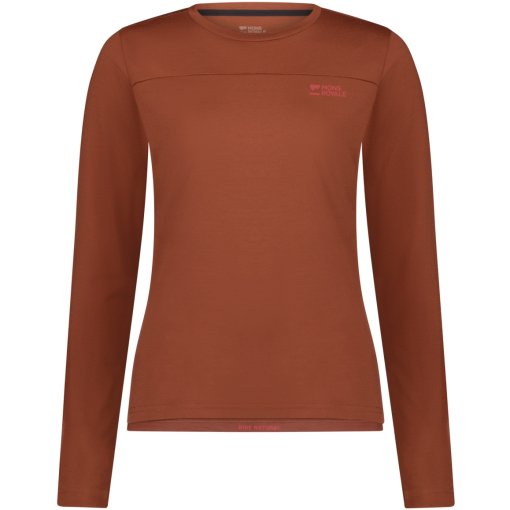 Foto de Mons Royale Maillot Ciclismo de Manga Larga Mujer - Diversion Merino - sienna