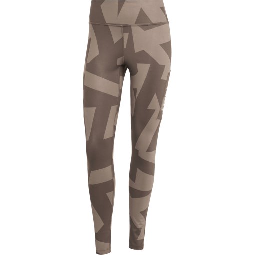 Foto de adidas Mallas Mujer - TERREX Multi Printed - trace brown/earth strata JM0426