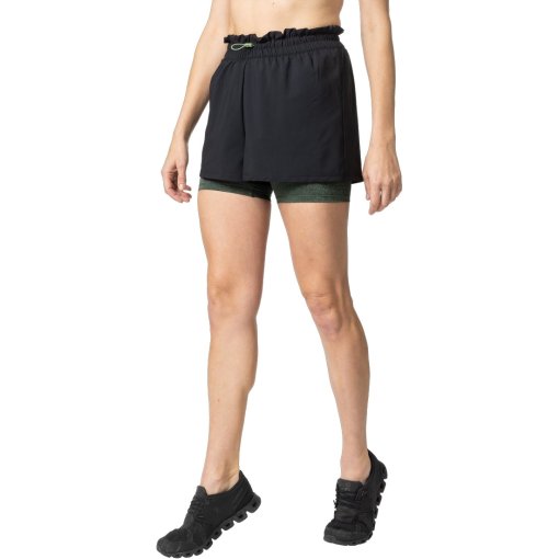 Foto de Odlo Pantalones Cortos 2 en 1 Mujer - Active 365 5 Inch - negro - camping green