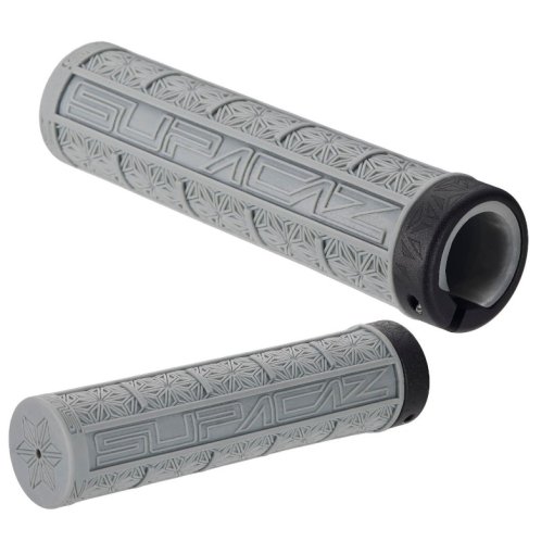 Slika izdelka Supacaz Grizips Lock-On Ročaji - Gunmetal / Star Fade Ringz
