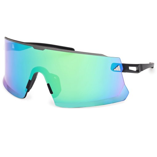 Foto de adidas Gafas - Dunamis Pro SP0100 - Matte Black / Contrast Mirror Green