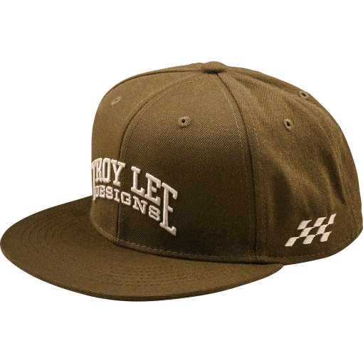Foto de Troy Lee Designs Gorra - Flat Bill Snapback - Scholar Olive