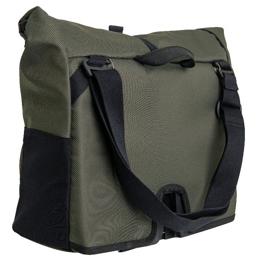 Brompton Borough Roll Top Bike Bag - 14L - olive | BIKE24