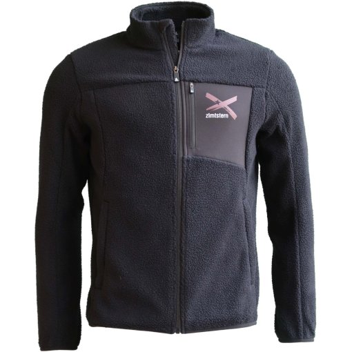 Picture of Zimtstern Fjellz Teddy Fleece Jacket Men - Pirate Black