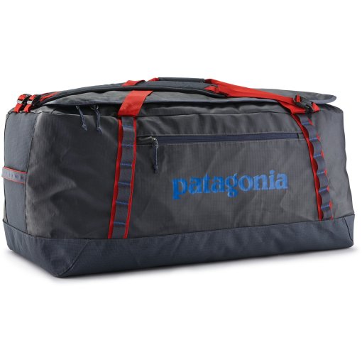 Produktbild von Patagonia Black Hole Duffel Reisetasche 100L - Smolder Blue w/Amanita Red