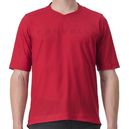 Immagine prodotto da Castelli Maglietta Uomo - Trail Tech 2 - dark red 611