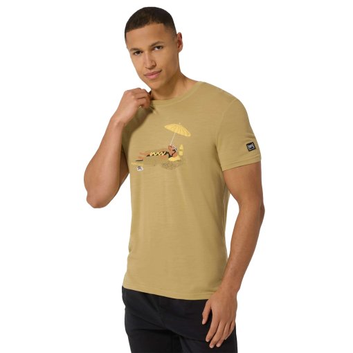 Bild von SUPER.NATURAL Hot Dog T-Shirt Herren - Sahara/Various