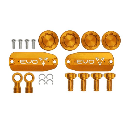 Foto de Hope Custom Kit para frenos de disco Tech 4 Evo GR4 | 1 par - naranja
