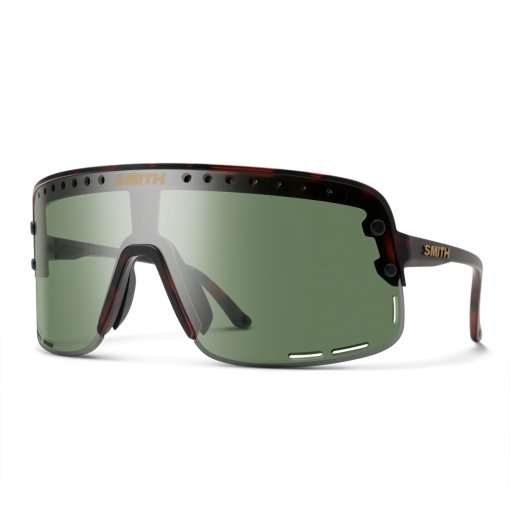 Produktbild von Smith Ultralite ChromaPop Brille - Matte Tortoise - ChromaPop Gray Green