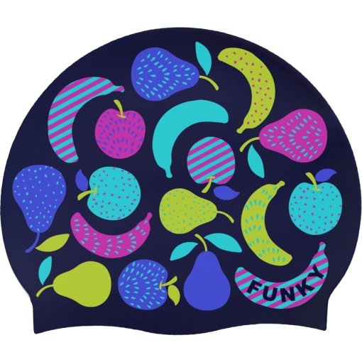 Foto de Funky Trunks Gorro de Baño de Silicona - Fruit Salad