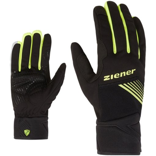Foto de Ziener Guantes de Ciclismo - Dirich Touch - black/poison yellow