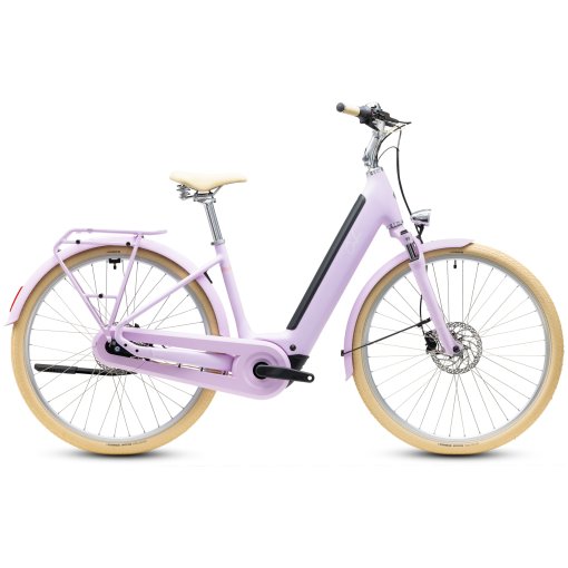 Immagine prodotto da CUBE Bicicletta Elettrica da Città - ARUBA HYBRID 600 - Easy Entry - 2027 - 28&quot; - cottoncandy / creme