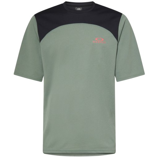 Photo produit de Oakley Maillot Manches Courtes Homme - Free Ride - Aviator Green
