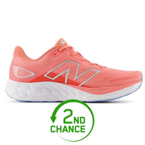 Produktbild von New Balance Fresh Foam 680 v8 Straßen-Laufschuhe Damen - Sunfade Red - are