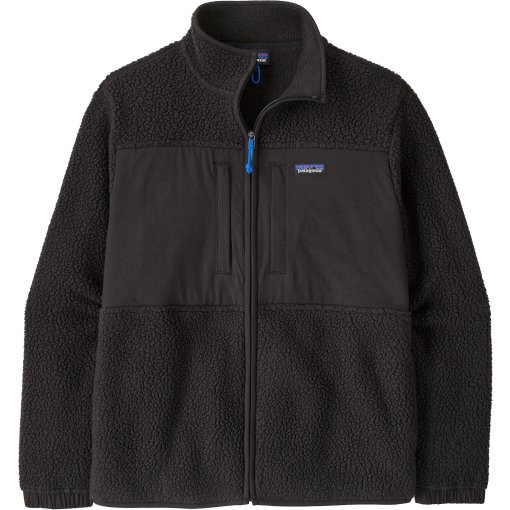 Photo produit de Patagonia Retro Pile Patch Veste polaire pour hommes - Noir