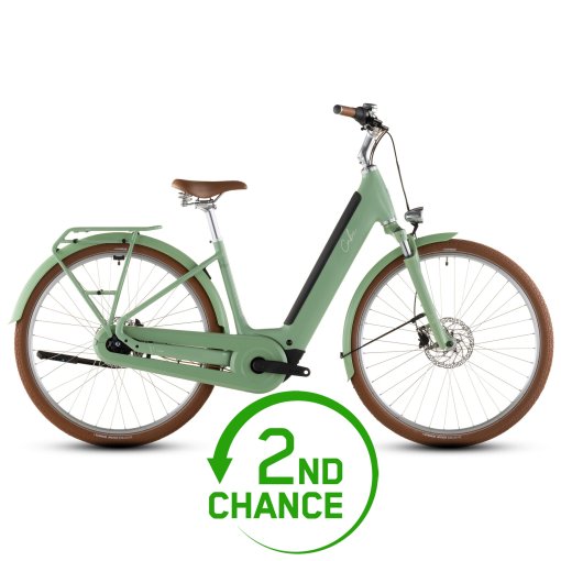Produktbild von CUBE ARUBA HYBRID 600 - Easy Entry - City E-Bike - 2026 - 28“ – cactus / brown  - B-Ware