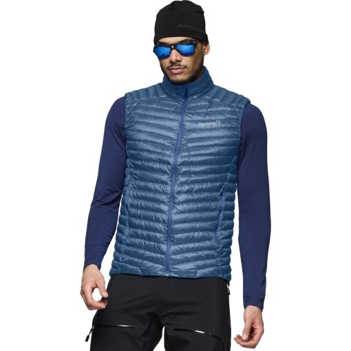Foto de Norrona Chaleco Plumas Hombre - trollveggen down800 Super Light - Dark Blue