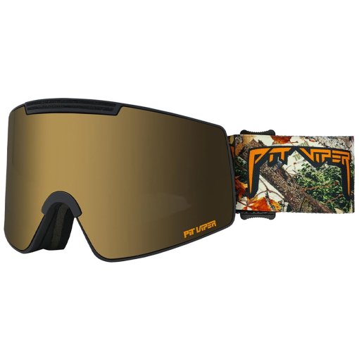 Foto de Pit Viper Gafas de Esquí - The Proform - Actualbush / Gold | Low Light
