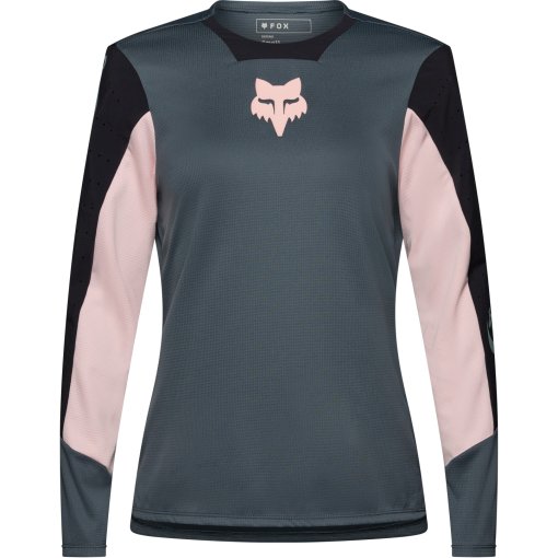 Picture of FOX Defend MTB Longsleeve Jersey Women - Creation - deep cobalt
