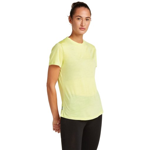 Immagine prodotto da Icebreaker Maglietta Donna - Merino 125 Cool-Lite™ Sphere III - Citrine
