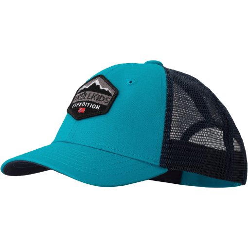 Photo produit de Trollkids Casquette Enfant - Femund - lake blue/mystic blue