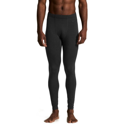 Picture of CRAFT Wool 95 Baselayer Pants Men - Black/Melange