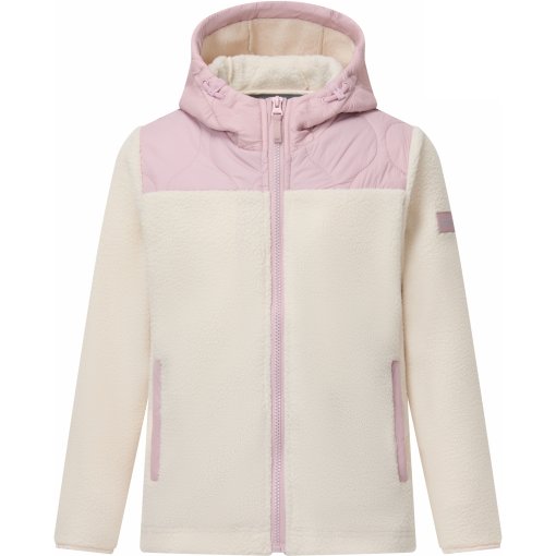 Picture of Regatta Myla Hybrid Jacket Kids - Powder Lilac/Light Vanilla 0RI