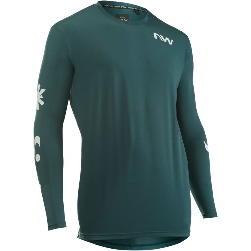 Photo produit de Northwave Maillot Manches Longues Homme - Xtrail - petrolium/white 144