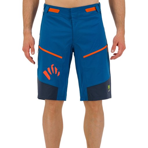 Foto de Karpos Pantalones Cortos MTB Hombre - Rapid Baggy - moroccan blue/outer space/tangerine t.
