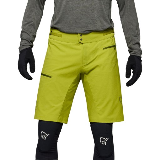 Photo produit de Norrona fjørå flex1 Short Homme - Golden Lime