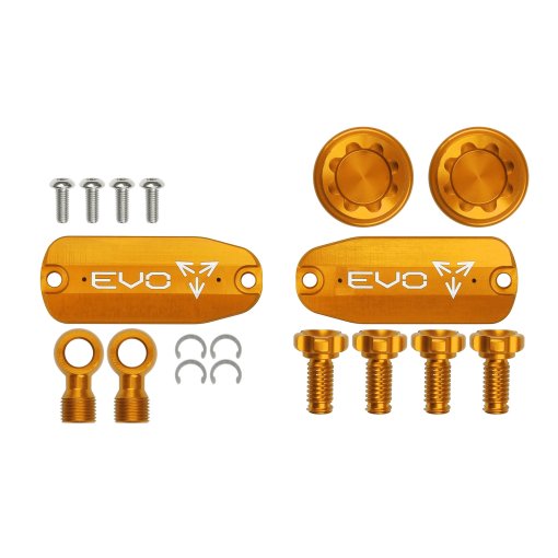 Foto de Hope Custom Kit para frenos de disco Tech 4 Evo X2 | 1 par - naranja