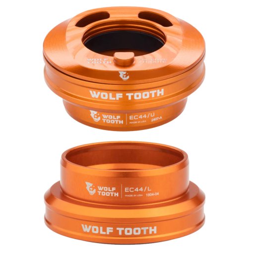 Photo produit de Wolf Tooth Jeu de Direction Premium pour Enve In-Route - EC44/28.6 | EC44/40 - orange