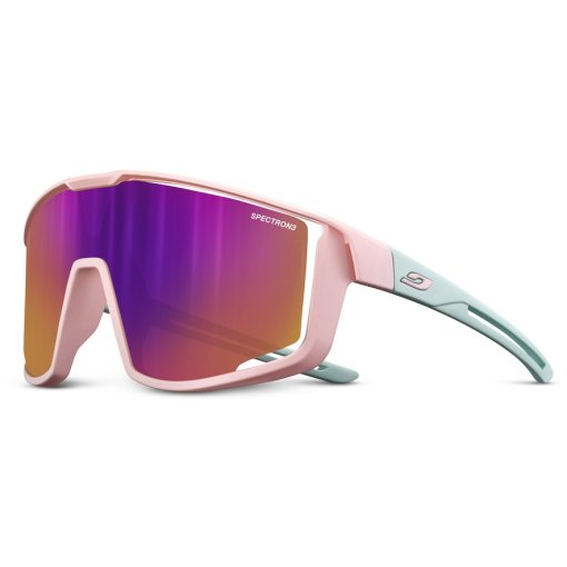Zdjęcie: Julbo Fury S Junior Okulary przeciwsłoneczne - Pastel Pink / Pastel Blue - Pink Flash Spectron 3