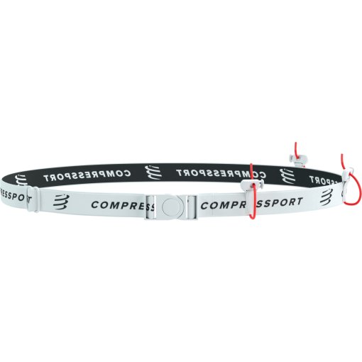 Produktbild von Compressport Startnummernband - weiß