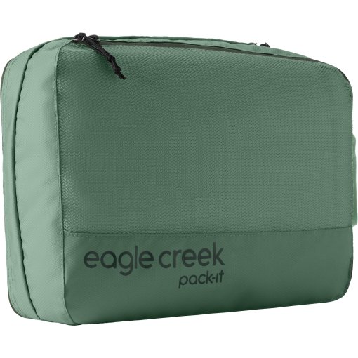 Productfoto van Eagle Creek Pack-It™ Reveal Clean/Dirty Cube M - Tas Organizer - willow green