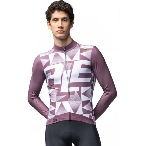 Foto de Alé Maillot de Manga Larga Hombre - PR-E Multiverso - blackberry purple