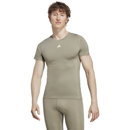 Photo produit de adidas T-Shirt Homme - Techfit Training - silver IC2156