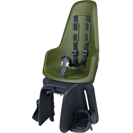 Photo produit de Bobike Siège Enfant Vélo - Montage sur le porte-bagages - ONE maxi - Olive Green