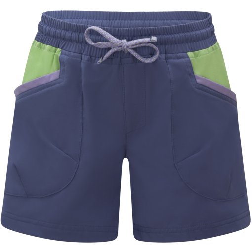 Foto de Trollkids Pantalones Cortos Niña - Senja - Violet Blue/Pistachio Green/Lilac