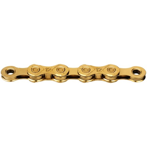 Picture of KMC X12 Chain - WAXED | 12-speed - Ti-N gold - 126 Links