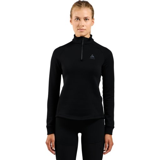 Produktbild von Odlo Berra Half-Zip Midlayer Pullover Damen - schwarz