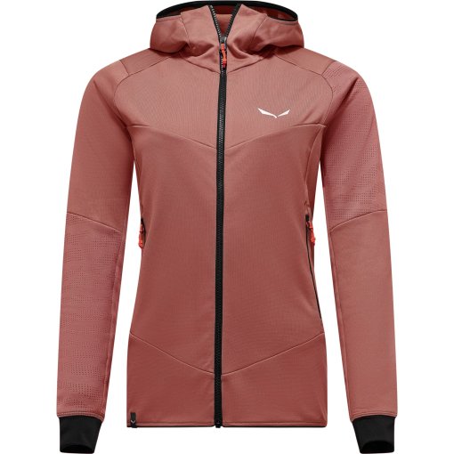 Produktbild von Salewa Sella Crevasse Kapuzenjacke Damen - desert pink 6A40
