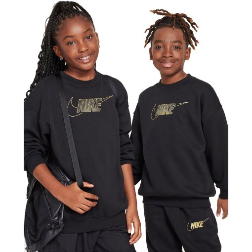 Produktbild von Nike Sportswear Club Fleece Sweatshirt für ältere Kinder - schwarz FJ6161-010