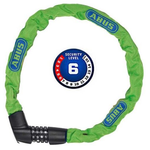 Foto de ABUS Candado Cadena 75cm - Tresor 1385 Neon