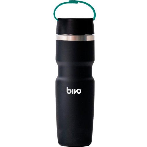 Image de Bivo Trio Gourde Isotherme + couvercle Ventura - 620 ml - black