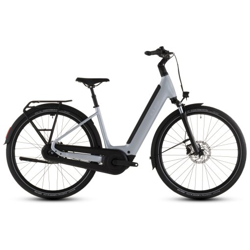 Immagine prodotto da CUBE Bici Elettrica - SUPREME HYBRID Comfort ONE 600 - Easy Entry - 2026 - 28“ – foggrey / reflex