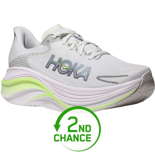 Produktbild von Hoka Skyward X 2 Laufschuhe Herren - white / neon yuzu - B-Ware