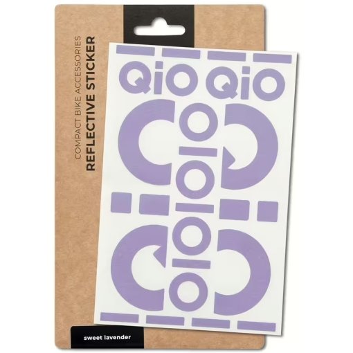 Image of QiO Reflective Sticker - for frame color sweet lavender matt