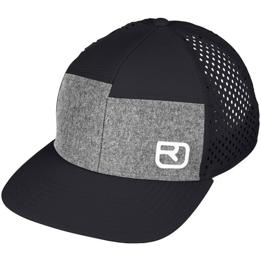 Picture of Ortovox Logo Air Trucker Cap - black raven